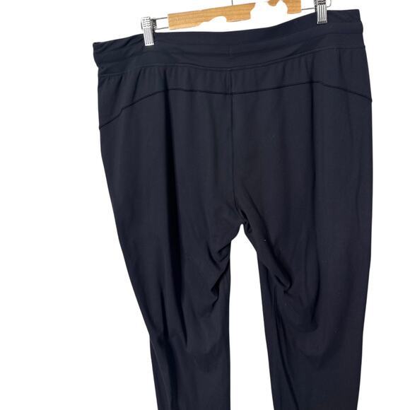 Lululemon Ready To Rulu Pant 29" Cropped Drawstring High Rise Black Size 18 - Picture 7 of 9